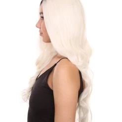 Scarlett Women's Long Length Lace Front Wavy Dark Roots - Adult Fashion Wigs | Nunique | Nunique