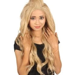 Taylor Women's Long Length Lace Front Wavy With Bangs - Adults Fashion Wigs | Nunique | Nunique