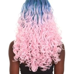 Women's Two Tone Lace Front Curls With Heart Curled Bangs | Nunique