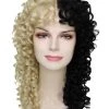 Women's Two Tone Ringlets With Light Curly Bangs | Nunique