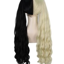 Women's Two-Tone Extra High Pigtails With Wavy Texture And Bangs Blonde | Fashion Wig | Nunique 10 Women's Two-Tone Extra High Pigtails With Wavy Texture And Bangs Blonde | Fashion Wig | Nunique