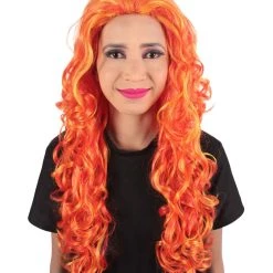 HPO Adult Women’s 70's Disco Diva Wig | Multiple Color Options